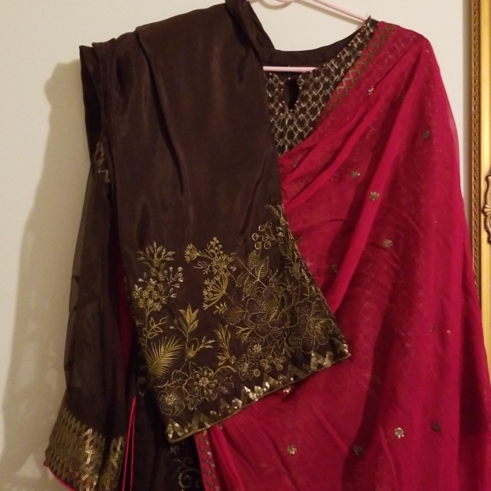 Pakistani Indian salwar kameez - Picture 1 of 8